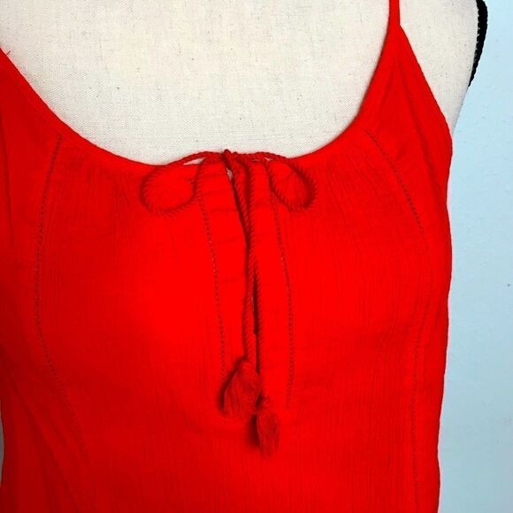 Cute Red Halter Tank Top - Picture 2 of 9